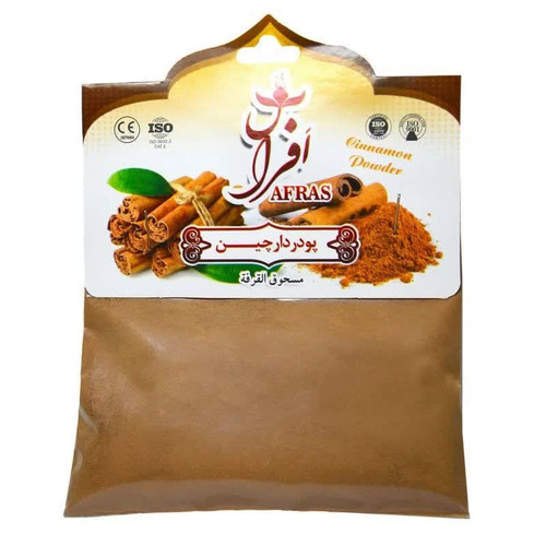 پودردارچین 50 گرم افراس عطر شیرین آرامش